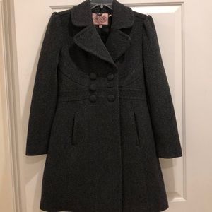 Juicy couture Wool Trench Overcoat
